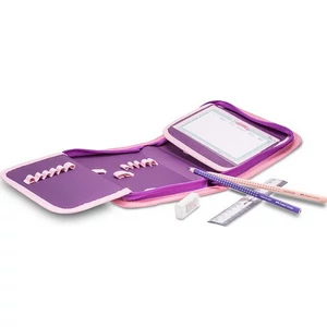 Tolltartó Belmil kihajtható VIRÁGMINTÁS 335-72 Pencil Case 14x20,5x3,5cm