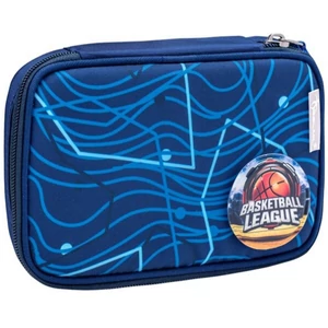 Tolltartó Belmil szögletes 22 Szögletes Tolltartó Abstract Neon Blue 335-86 Pencil Pouch