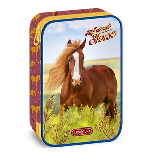 Ars Una tolltartó többszintes My SweFűzet Horse LÓ üres 24 ló 51343583 nagymérfüzetű írószertartókkal