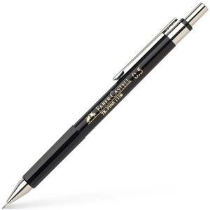 Faber-Castell nyomósiron 0,5 TK-Fine 1306 0,5mm FEKETE Mechanikus ceruza 130619