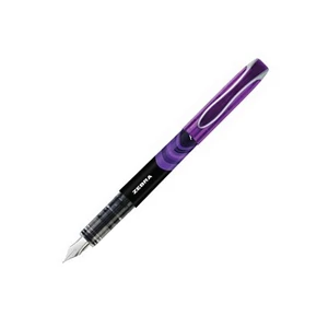 Töltőtoll Zebra 0,6 mm, Fountain pen, lila