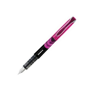 Töltőtoll Zebra 0,6 mm, Fountain pen, pink