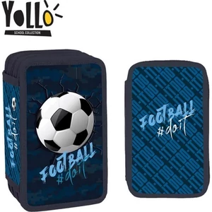 Töltött tolltartó 3 emeletes Football #do it 