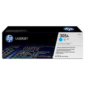 Toner HP CE411A színes, 305A kék, 2, 6k LaserJet Pro 300 MFP M375 géphez