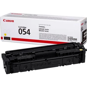 Toner lézer Canon lézer, CRG-054 sárga, 1,2k