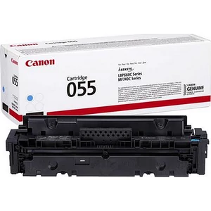 Toner lézer Canon lézer, CRG-055 cián, 2,1k