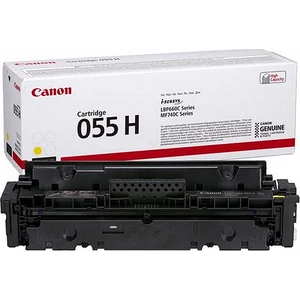 Toner lézer Canon lézer, CRG-055 sárga,5,9k