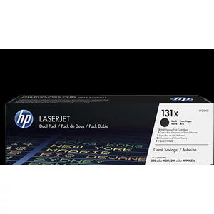 Toner lézer HP CF210XD fekete dupla 2,4k No.131X