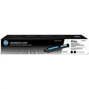 Toner lézer HP lézer, W1103AD HP 103AD, fekete, 2*2,5k