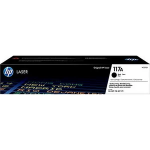 Toner lézer HP lézer, W2070A HP 117A, fekete, 1k