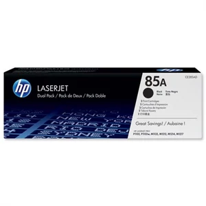 Toner lézer HPCE285D CE285AD fekete 2X1.6k HP