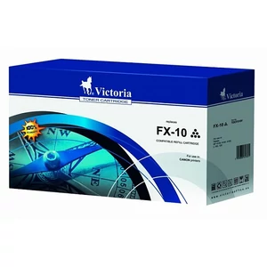 Toner Victoria FX-10 fekete lézer CANON Nr.FX-10 2K, 2000old.