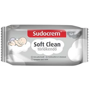 Törlőkendő 55lap SUDOCREM Soft Clean