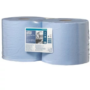 Törlőpapír tekercses 26cm átmérő W1/W2 rendszer 2 2 rétegű TORK Plusz kék