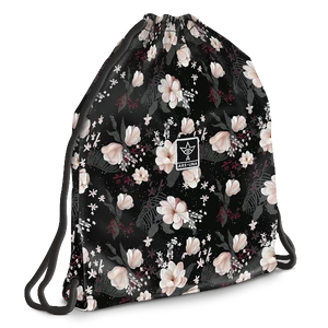 Tornazsák Ars Una sportzsák Tinédzser Flowery black (5374) 24 54593749 Könnyű erős tartós anyagból