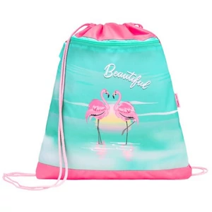 Belmil Tornazsák  22' Customize-me Flamingo Love 336-91 43x45cm hálós sportzsák Gym Bag