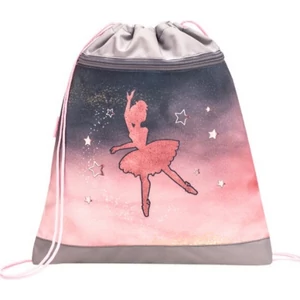 Belmil Tornazsák  21' Classy Ballerina Black Pink 336-91 43x45cm hálós sportzsák Gym Bag
