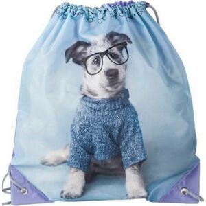 Tornazsák Paso Kutya 38x40 20g kutya szemüveges kék Új 2020-21-es kollekció Paso