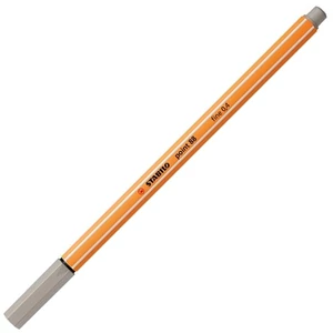 Tűfilc 0,4mm Stabilo Point 88, melegszürke TST88931