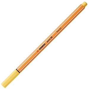 Tűfilc 0,4mm Stabilo Point 88, világossárga TST88231