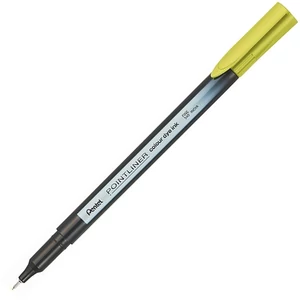 Tűfilc 0,4mm PENTEL Pointliner" limezöld