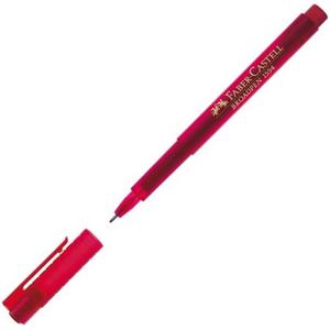 Faber-Castell tűfilc 0,8mm Broadpen 1554 fineliner piros tűfilc, toll 155421