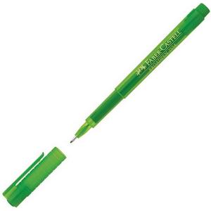 Faber-Castell tűfilc 0,8mm Broadpen 1554 fineliner v.zöld tűfilc, toll 155466