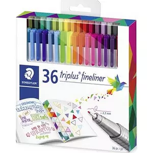 Tűfilc készlet 36 Staedtler Triplus 0,3mm-es 36színű készlet Írószerek STAEDTLER 334 C36