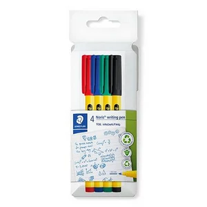 Tűfilc készlet Staedtler 0,6 mm, Noris 307, 4 különböző szín