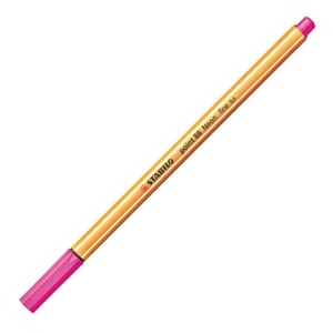 Tűfilc neon rózsaszín Stabilo Point 88'/056, 0,4mm-es Írószerek STABILO 88/056
