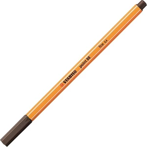 Tűfilc umbrabarna Stabilo Point 88'/65, 0,4mm-es Írószerek STABILO 88/65