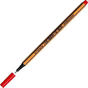 Tűfilc piros Victoria Slim 0,4mm-es Írószerek Victoria  C97050T03