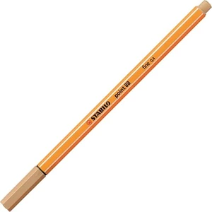 Tűfilc világos okker Stabilo Point 88'/88, 0,4mm-es Írószerek STABILO 88/88