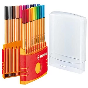 Tűfilc készlet 20 Stabilo Point 88' ColorParade 0,4mm, 20színű Írószerek STABILO 8820-03