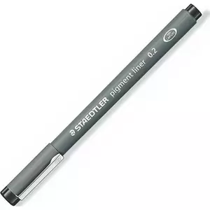 Tusfilc fekete Staedtler Pigment Liner 0,2mm Írószerek STAEDTLER 308 02-9