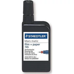 Tustinta 22ml Staedtler Mars Matic, fekete Üveges tinták