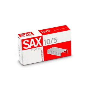Tűzőkapocs 10/5 SAX cink SAX 10/5 FŰZŐKAPOCS CINK irodaszer - irodai kisgép