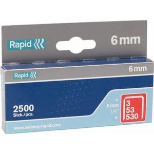 Tűzőkapocs 53/8 Rapid horg.,53/8,5000db/doboz Rapid 1db rendelési egység ár 1db-ra