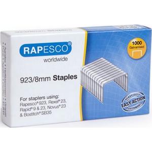 Tűzőkapocs 923/8 Rapesco 50lap 1000db/dob erős horganyzott acél Irodai kisgépek RAPESCO 1236