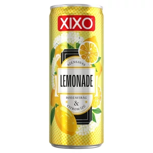 Üdítőital szénsavas 250ml XIXO "Lemonade" bodzavirág és citrom