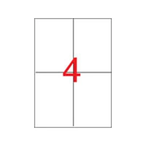 Univerzális etikett Apli 105x148mm (100dbcsomag) LCA10827