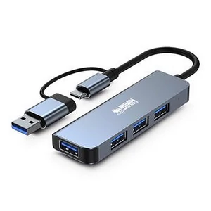 USB elosztó-HUB 4xUSB-A 45718 URBAN FACTORY Minee