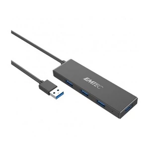 USB elosztó-HUB 4xUSB 3.1/1xUSB micro EMTEC T620A