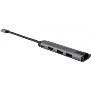 USB elosztó-HUB Verbatim ethernet átalakító, 4 port USB 3.0, USB-C, HDMI