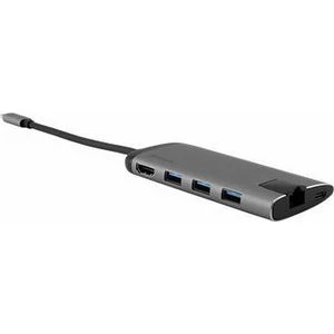 USB elosztó-HUB Verbatim ethernet átalakító, SD kártya olvasó 4 port, USB 3.0, USB-C, HDMI