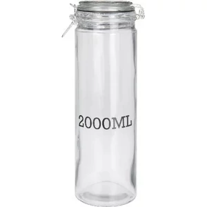 Üveg csatos 2000ml tároló üveg