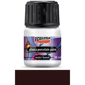 Üveg és Kerámiafesték Pentart 30ml - barna Pentart