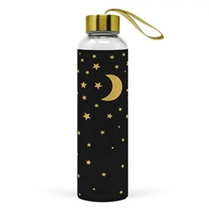 Kulacs Üvegflaska 550ml Moonlight Real Gold Borosilicate üveg