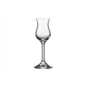 Üvegpohár pálinkás 80ml kristály kehely elegáns