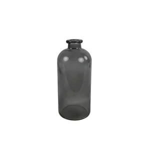 Váza üveg sötétszürke Bottle rd Dawn S dark grey SDDST5325